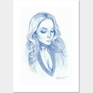 Liz Gillies Sketch Posters and Art